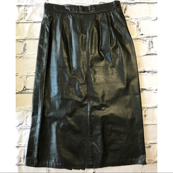 New York Dresses & Skirts - Vintage Women’s Leather skirt
